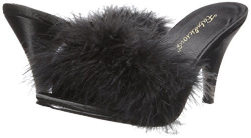 Pleaser Fabulicious Women's Amour-03 Marabou Slipper