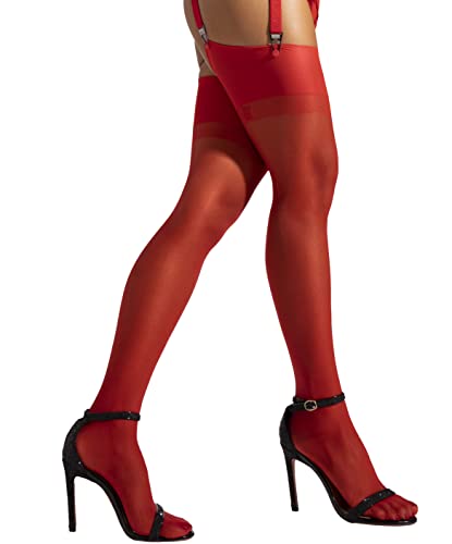 sofsy Women Sheer Thigh High Stockings | Garter Belt Pantyhose | 15 De BEST WEAR - casual - basics - shirts - tops - longsleeves - sheer shirts - see through nylon - second skin - pantyhose tights sofsy Women Sheer Thigh High Stockings | Garter Belt Pantyhose | 15 De BEST WEAR - casual - basics - shirts - tops - longsleeves - sheer shirts - see through nylon - second skin - pantyhose tights