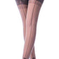 Cervin Women's Havana Cuban heel fully fashioned stockings xx large (5'8"-5'11", 172-180 cm) black, black, 2X
