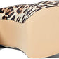 Steve Madden Women's Skyrise Pump, Leopard Velvel, 7.5