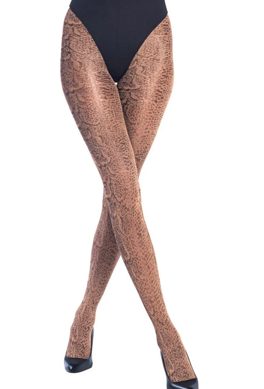 leopard animal print tights