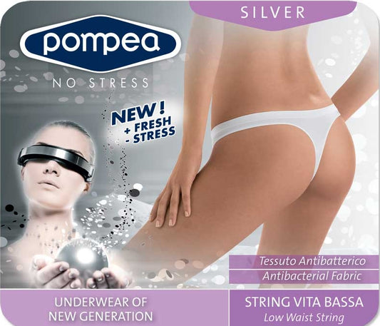 SILVER PROTECT - NO STRESS Thong Antibacterial Underwear